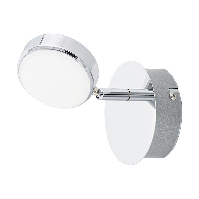 Chrom moderne Deckenstrahler Stahl, Tjark, 5W, 3000K LED