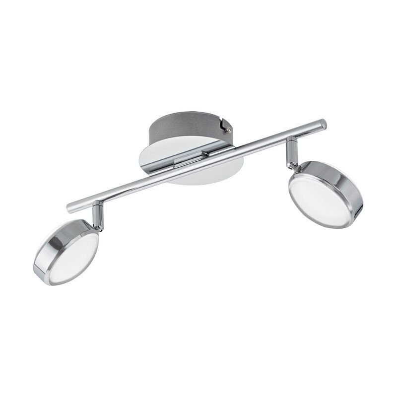 Chrom moderne Deckenstrahler Stahl, Tjark, 5W, 3000K LED Chrom moderne Deckenstrahler Stahl, Tjark, 5W, 3000K LED