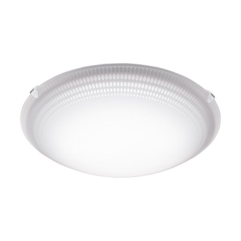 Weiße moderne Deckenleuchte Glas, Armen, 11W, 3000K LED