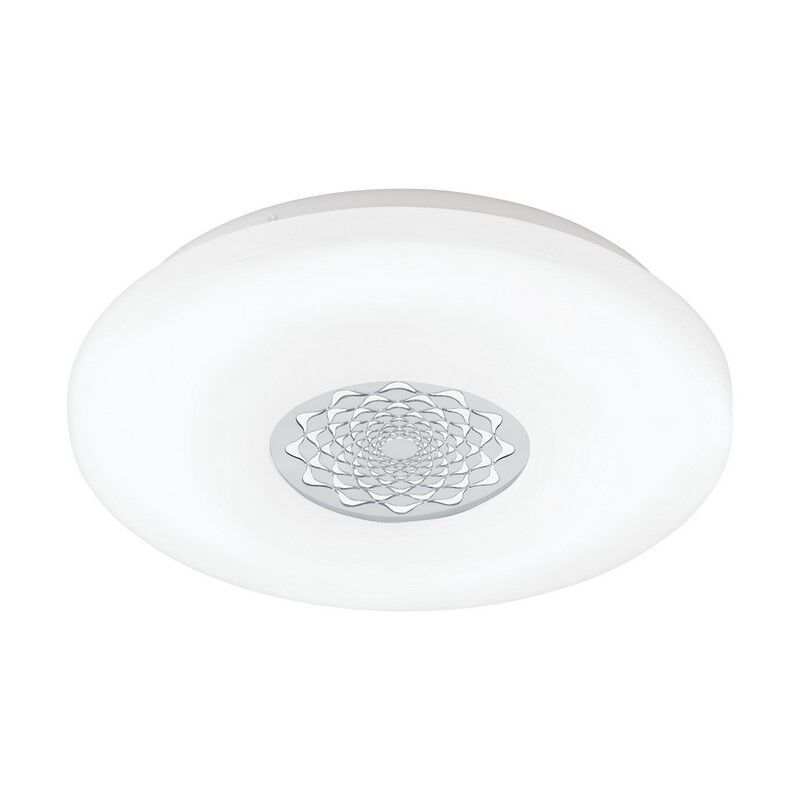Weiße moderne Deckenleuchte Kunststoff, Carmela, 24W, 3000K LED Weiße moderne Deckenleuchte Kunststoff, Carmela, 24W, 3000K LED