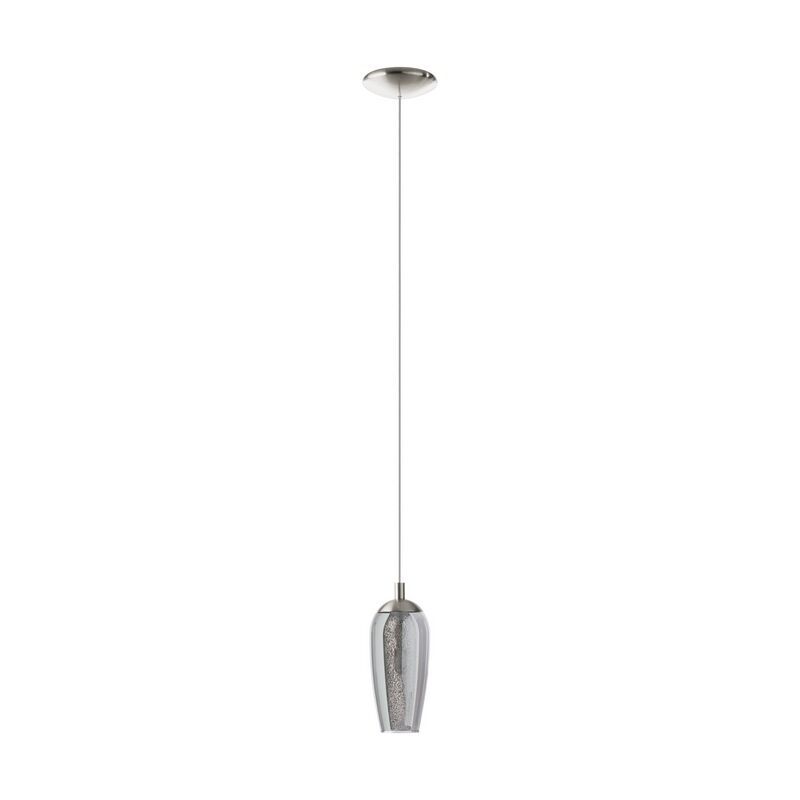 Nickel design Pendelleuchte Glas, Olcay