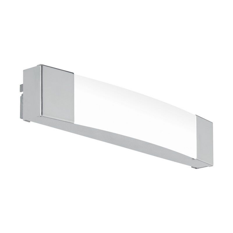 Chrom moderne Spiegelbeleuchtung Kunststoff, Rafi, 8W, 4000K LED, IP44