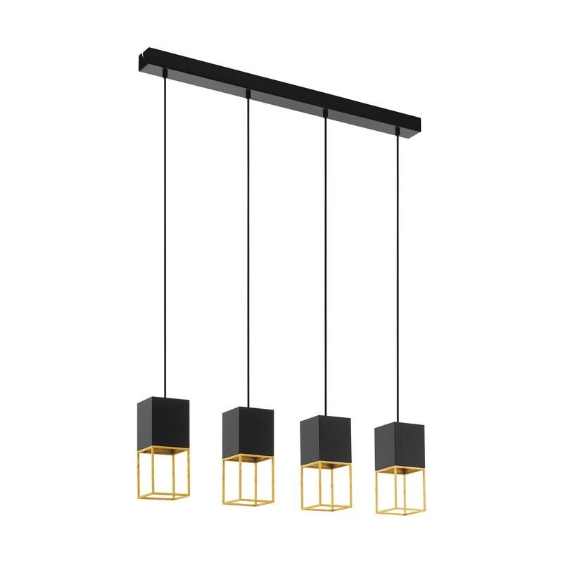 Goldene moderne Pendelleuchte Stahl, Jovanny