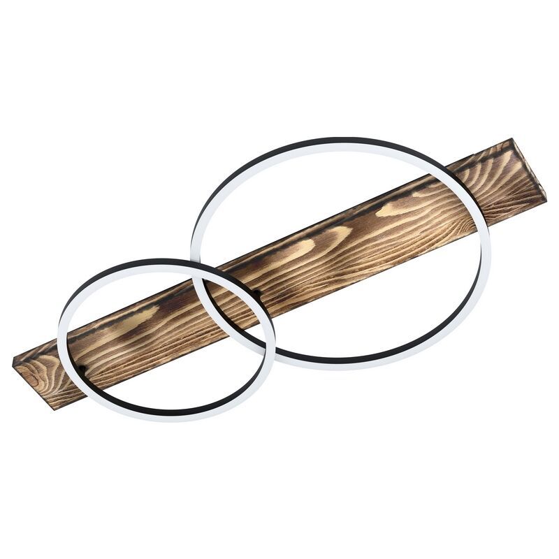 Holz Deckenlampe Braun, Annebel, 12W, 3000K LED Holz Deckenlampe Braun, Annebel, 12W, 3000K LED