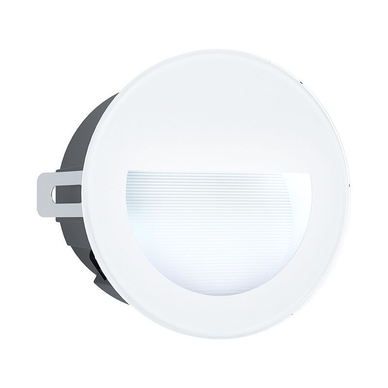 Weiße moderne Wandeinbauleuchte Außen Aluminium, Luigino, 2,5W, 4000K LED, IP65 Weiße moderne Wandeinbauleuchte Außen Aluminium, Luigino, 2,5W, 4000K LED, IP65