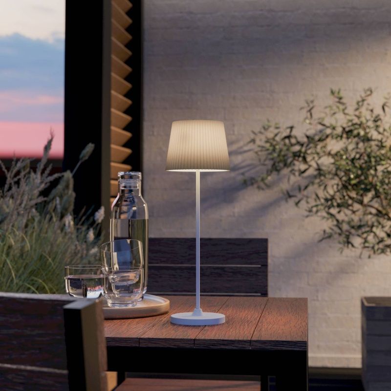 Grüne moderne Tischleuchte Stoff, Latif, 2W, White Switch LED, mit Touch-Dimmer Grüne moderne Tischleuchte Stoff, Latif, 2W, White Switch LED, mit Touch-Dimmer