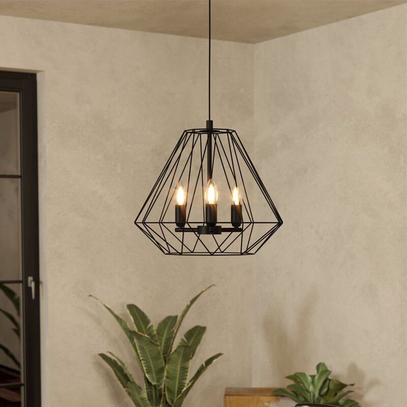 Schwarze industrielle Pendelleuchte Aluminium, Kwok Schwarze industrielle Pendelleuchte Aluminium, Kwok