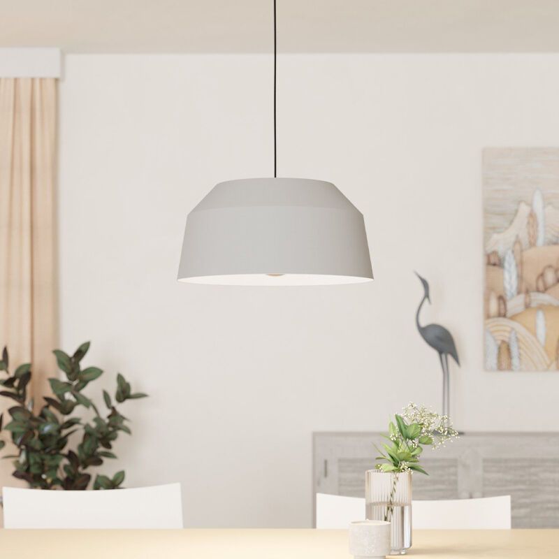 Graue landhaus Pendelleuchte Aluminium, Teddie