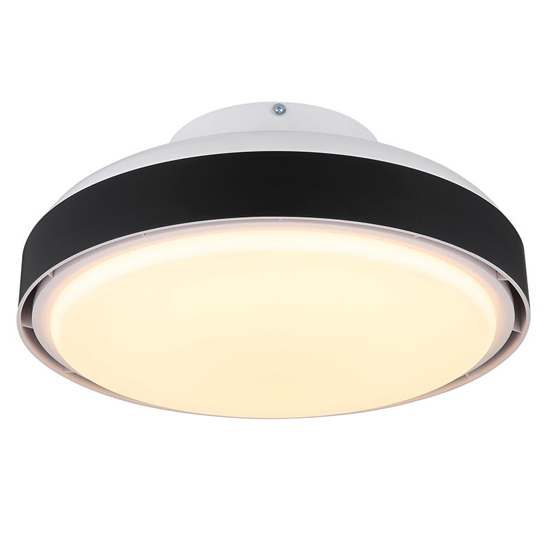 Schwarze moderne Deckenventilator Kunststoff, Madhavi, 40W, warm- bis kaltweiß einstellbare LED, mit Fernbedienung Schwarze moderne Deckenventilator Kunststoff, Madhavi, 40W, warm- bis kaltweiß einstellbare LED, mit Fernbedienung