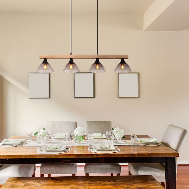 Holz Pendelleuchte Design, Lusanne Holz Pendelleuchte Design, Lusanne