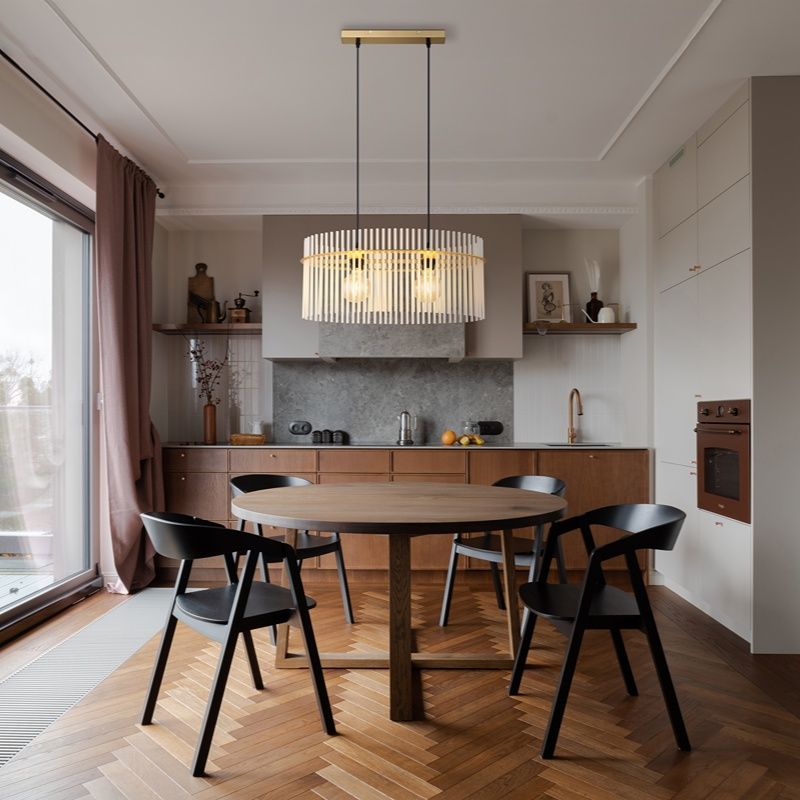 Weiße design Pendelleuchte Glas, Genelva