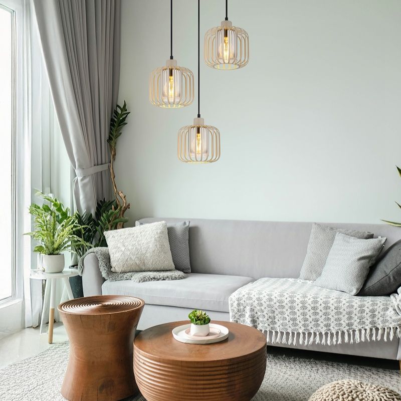 Braune industrielle Pendelleuchte Metall, Abubakar Braune industrielle Pendelleuchte Metall, Abubakar