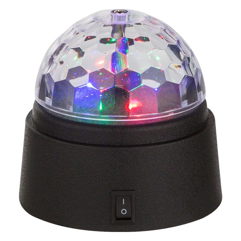 Mehrfarbige Disco Beleuchtung Kunststoff, Laurin, 0,6W, RGB LED, mit Schalter Mehrfarbige Disco Beleuchtung Kunststoff, Laurin, 0,6W, RGB LED, mit Schalter