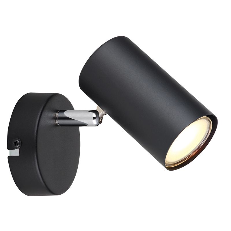 Schwarze moderne Wandstrahler Metall, Rainer