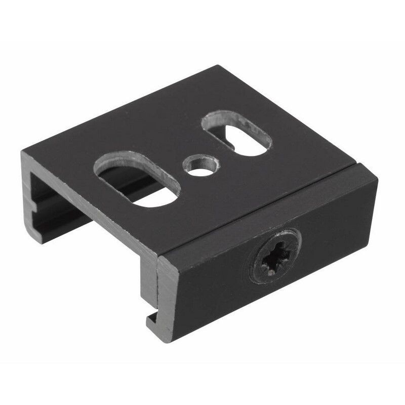 Schwarze Deckenhalterung