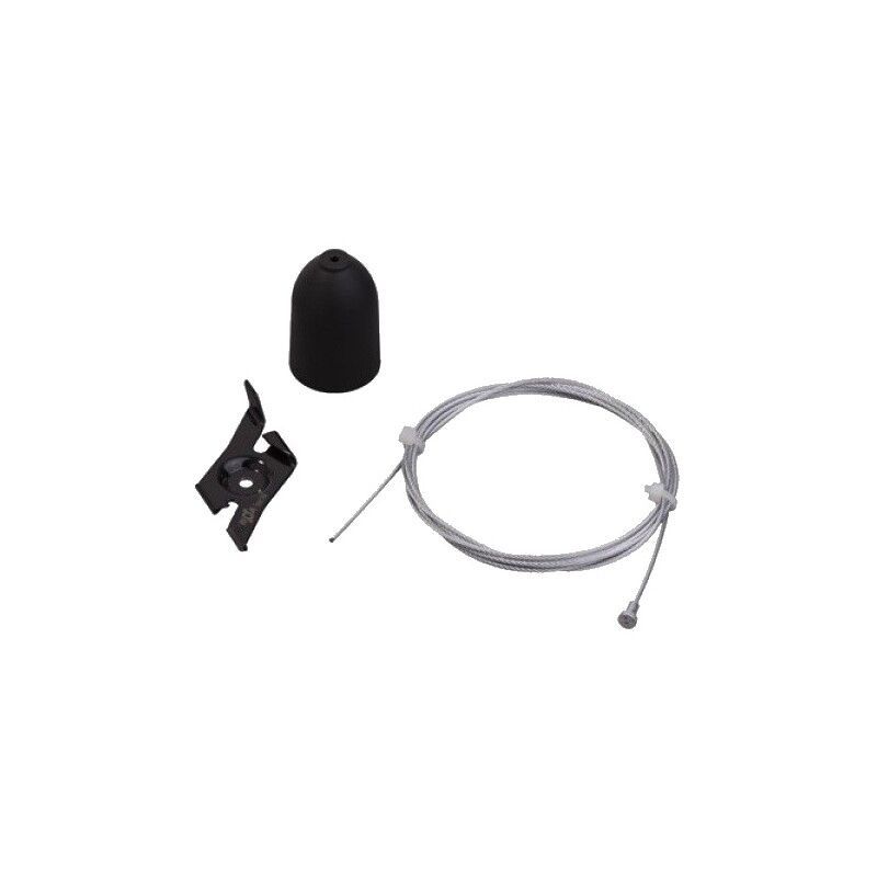 Schwarzes, komplettes Aufhangset 3 Meter