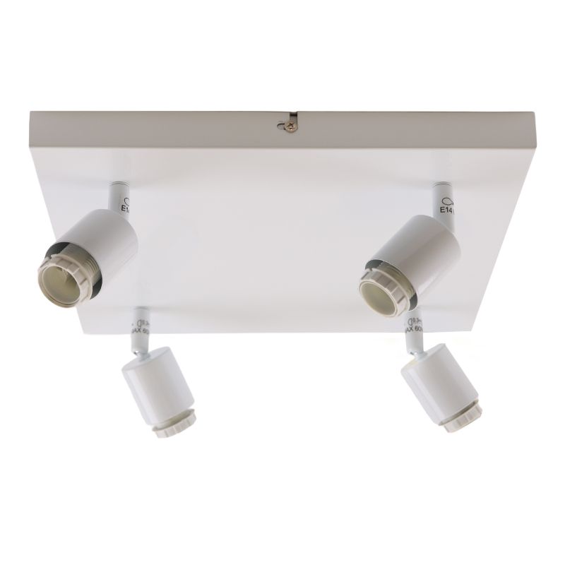 Aluminium Deckenkappe Weiß, Rika