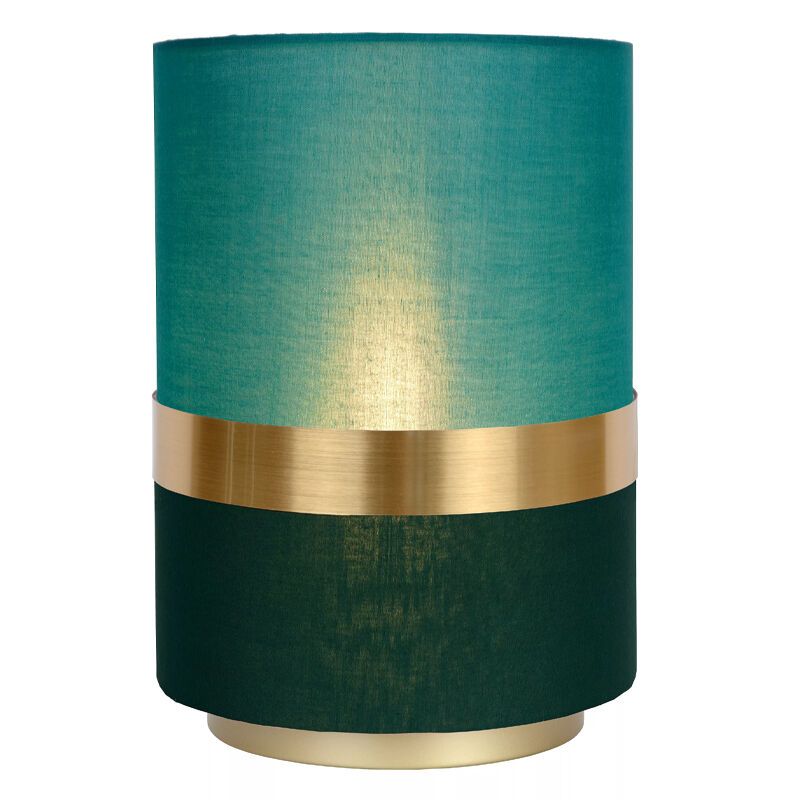Goldene Tischleuchte Retro, Tusse, mit Schalter