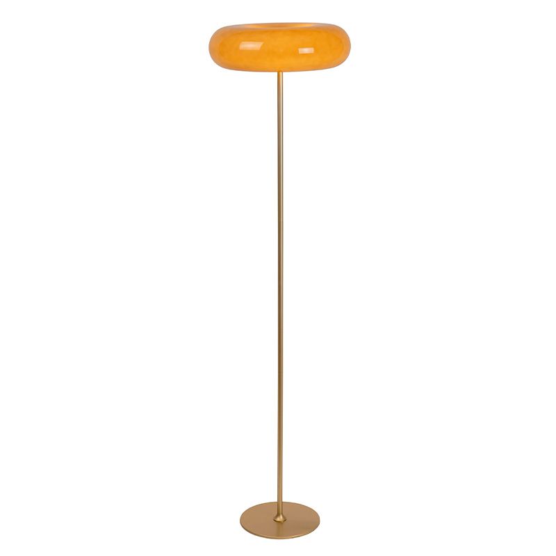 Taupe Stehlampe Retro, Sentino, mit Schalter Taupe Stehlampe Retro, Sentino, mit Schalter