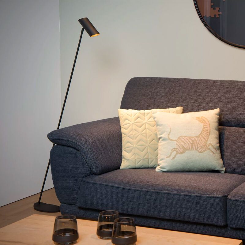 Anthrazit Stehlampe Modern, Hester, mit Schalter Anthrazit Stehlampe Modern, Hester, mit Schalter