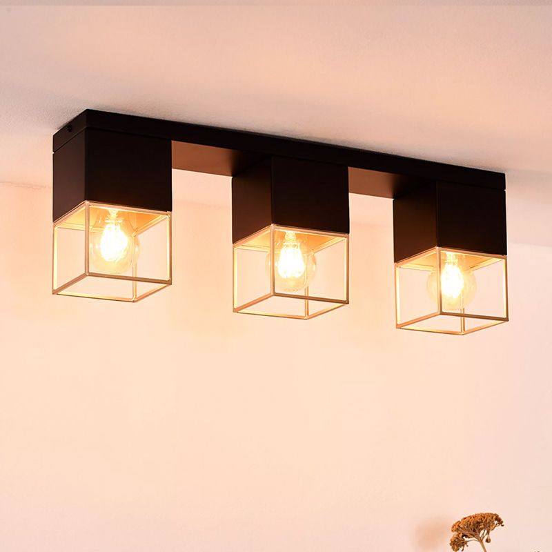 Goldene Deckenlampe Modern, Rixt Goldene Deckenlampe Modern, Rixt