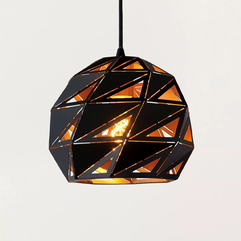 Schwarze Pendelleuchte Modern, Malunga