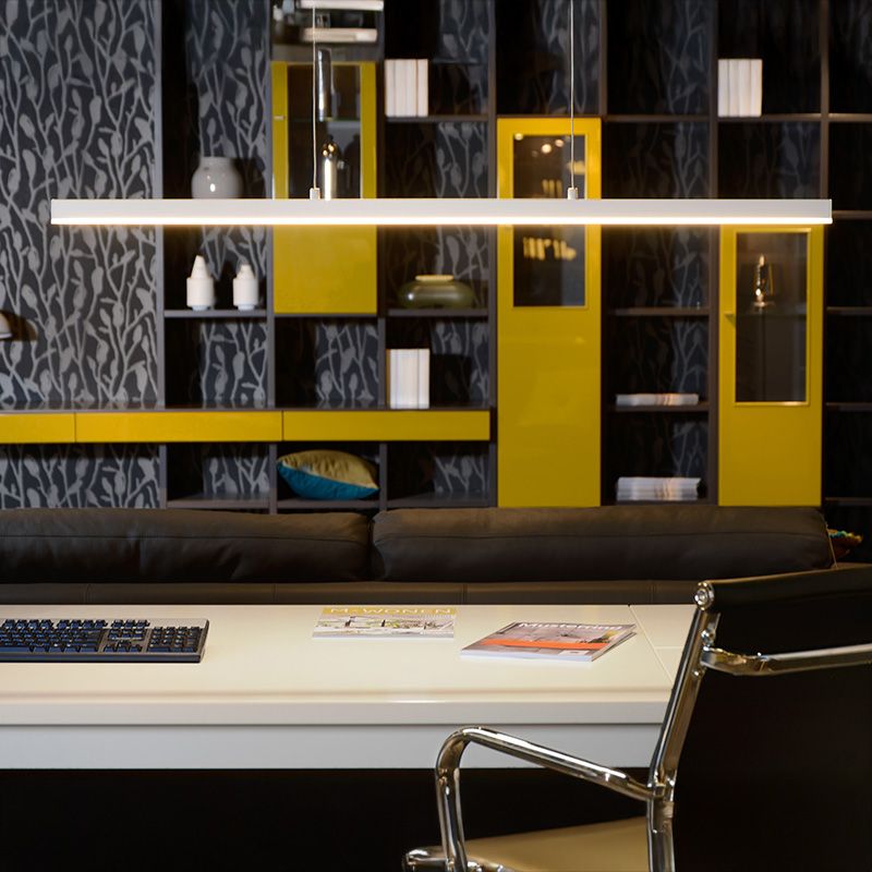 Weiße Pendelleuchte Modern, Sigma, 30W, 2700K LED Weiße Pendelleuchte Modern, Sigma, 30W, 2700K LED