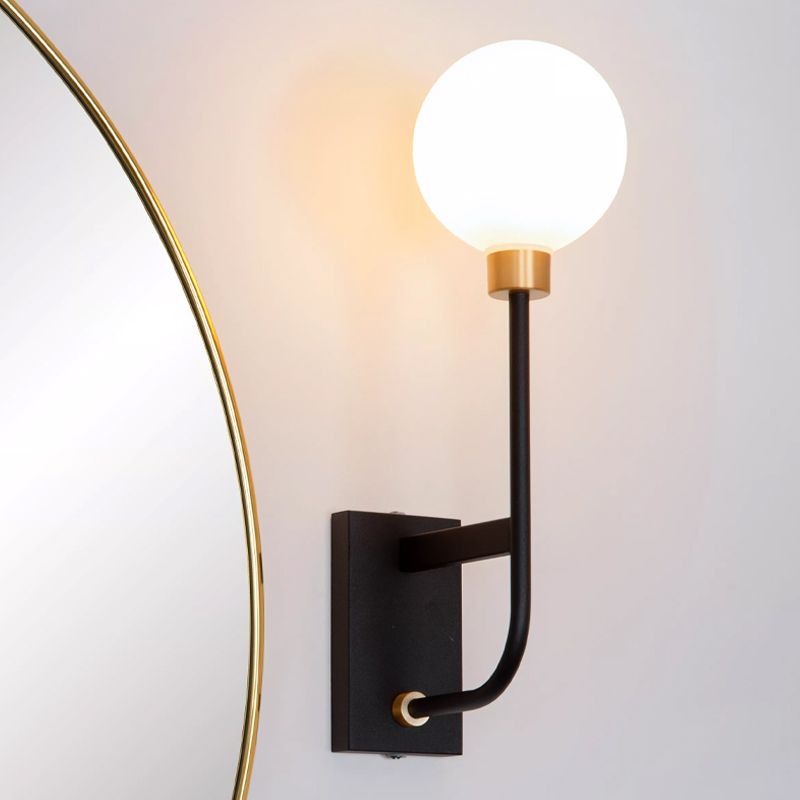 Goldene Wandstrahler Antik, Berend, IP44 Goldene Wandstrahler Antik, Berend, IP44