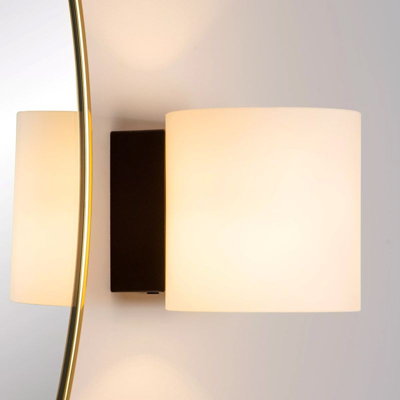 Weiße Wandleuchte Modern, Jelte, IP44 Weiße Wandleuchte Modern, Jelte, IP44