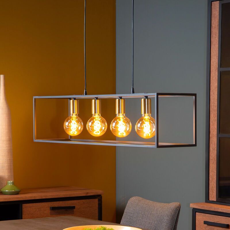 Goldene Pendelleuchte Modern, Ruben Goldene Pendelleuchte Modern, Ruben