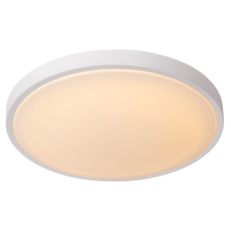 Weiße Badezimmer Deckenleuchte Modern, Dasher, 24W, 2700K LED, IP44