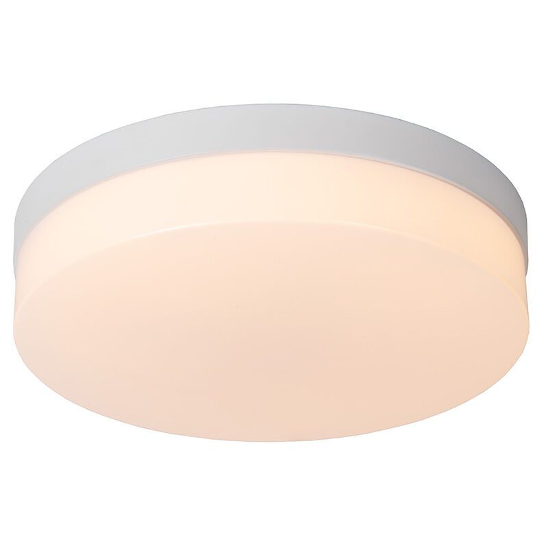 Weiße Badezimmer Deckenleuchte Kunststoff, Biskit, 18W, 2700K LED, IP44 Weiße Badezimmer Deckenleuchte Kunststoff, Biskit, 18W, 2700K LED, IP44