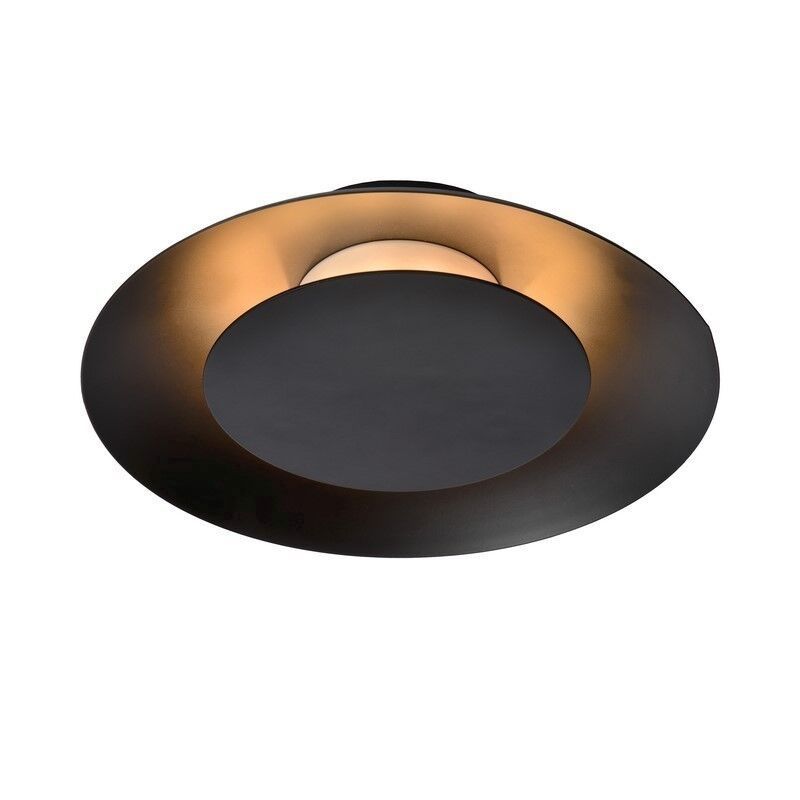 Schwarze Deckenlampe Modern, Foskal, 6W, 2700K LED