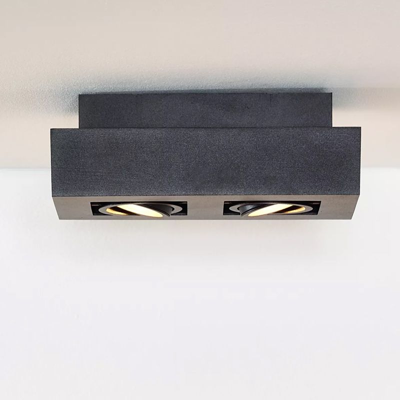 Schwarze Deckenstrahler Modern, Xirax