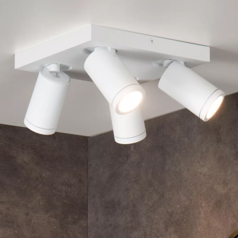 Weiße Deckenstrahler Modern, Taylor, IP44 Weiße Deckenstrahler Modern, Taylor, IP44