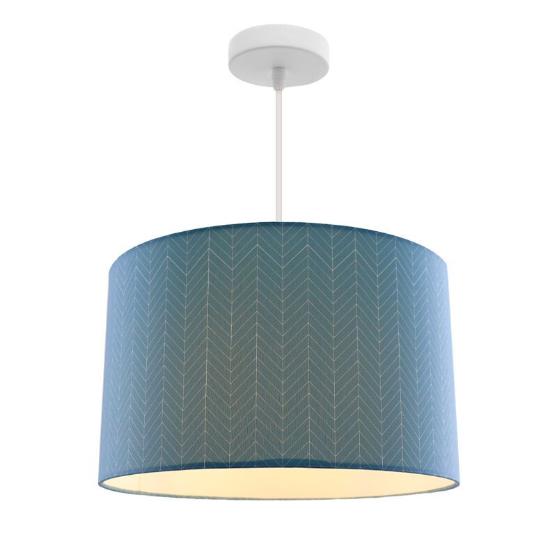 Moderne Kinder Pendelleuchte Blau, Lines Moderne Kinder Pendelleuchte Blau, Lines