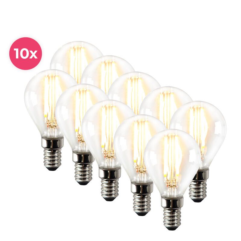 10er-Pack Dimmbare Sorna E14 LED-Lampe, 2700k, 3,5w