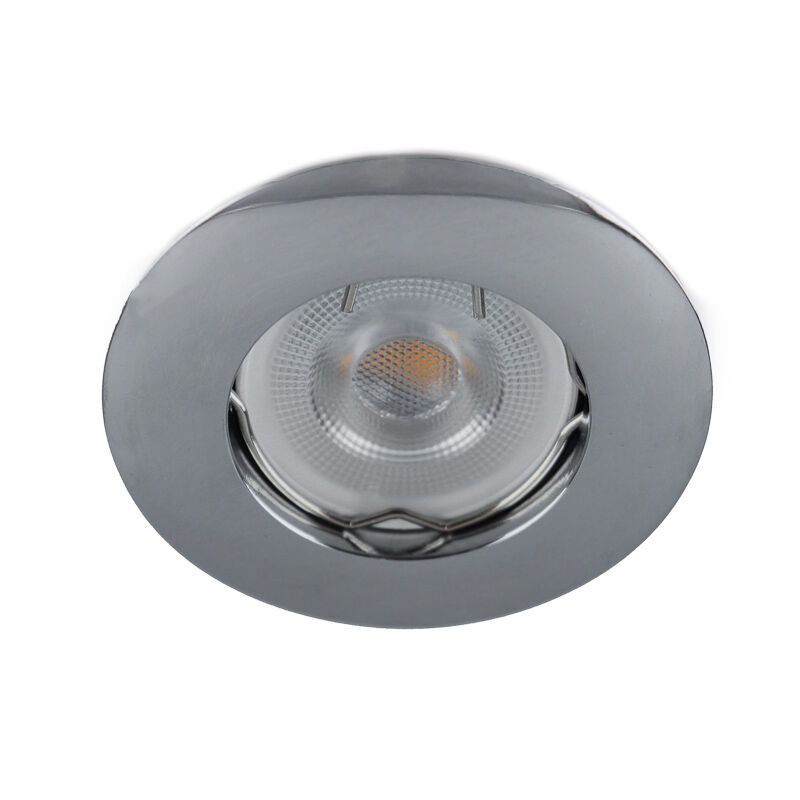 Chrom moderne Mini Einbaustrahler Aluminium, Rosi Chrom moderne Mini Einbaustrahler Aluminium, Rosi