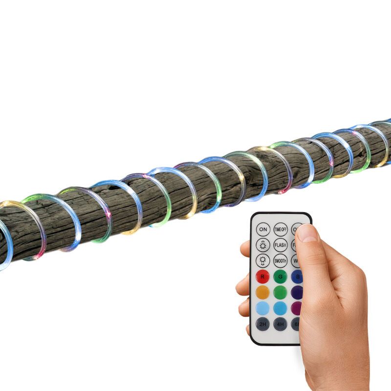 40 Meter RGB LED Lichtschlauch Farbtemperatur Einstellbar nach wunsch