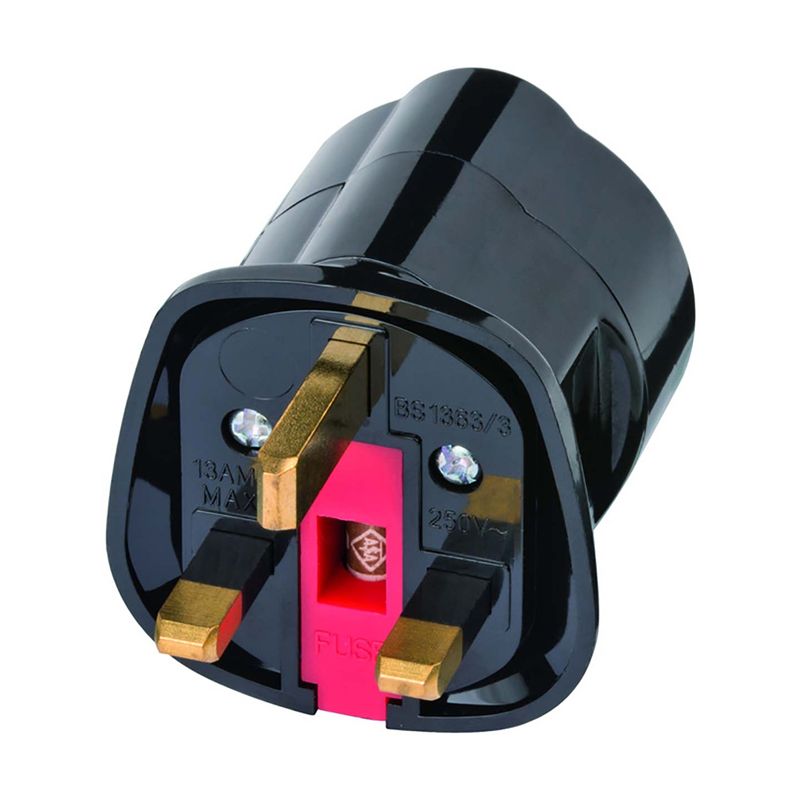 Reisestecker EU auf Typ G Stecker Reisestecker EU auf Typ G Stecker