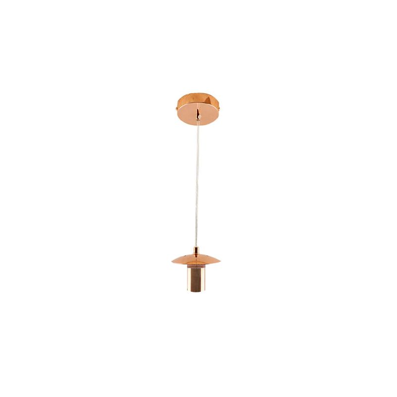 Metall Pendelleuchte ohne Schirm Bronze, Minne