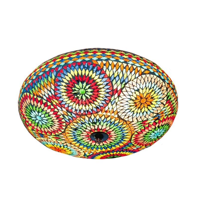 Mehrfarbige Mosaik Deckenlampe Orientalisch, Annas