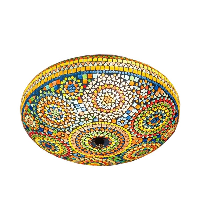 Mehrfarbige Mosaik Deckenlampe Orientalisch, Annas Mehrfarbige Mosaik Deckenlampe Orientalisch, Annas