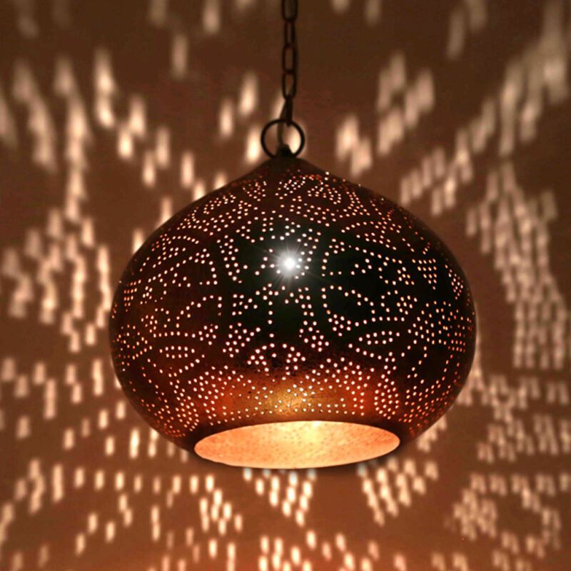 Goldene Pendelleuchte Orientalisch, Noah Goldene Pendelleuchte Orientalisch, Noah