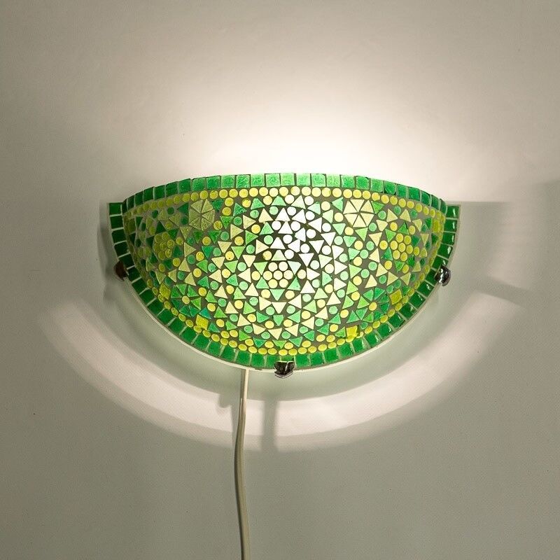 Grüne Mosaik wandleuchte Orientalisch, Haja Grüne Mosaik wandleuchte Orientalisch, Haja