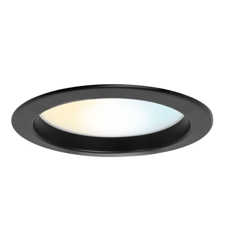 Schwarze Downlight Aluminium, Otmar, 15W, White Switch LED, IP22 Schwarze Downlight Aluminium, Otmar, 15W, White Switch LED, IP22
