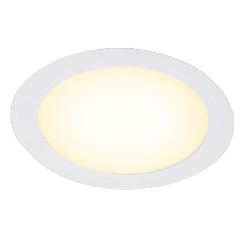 Weiße Downlight Aluminium, Umbriel, 24W, 3000K LED, IP44 Weiße Downlight Aluminium, Umbriel, 24W, 3000K LED, IP44