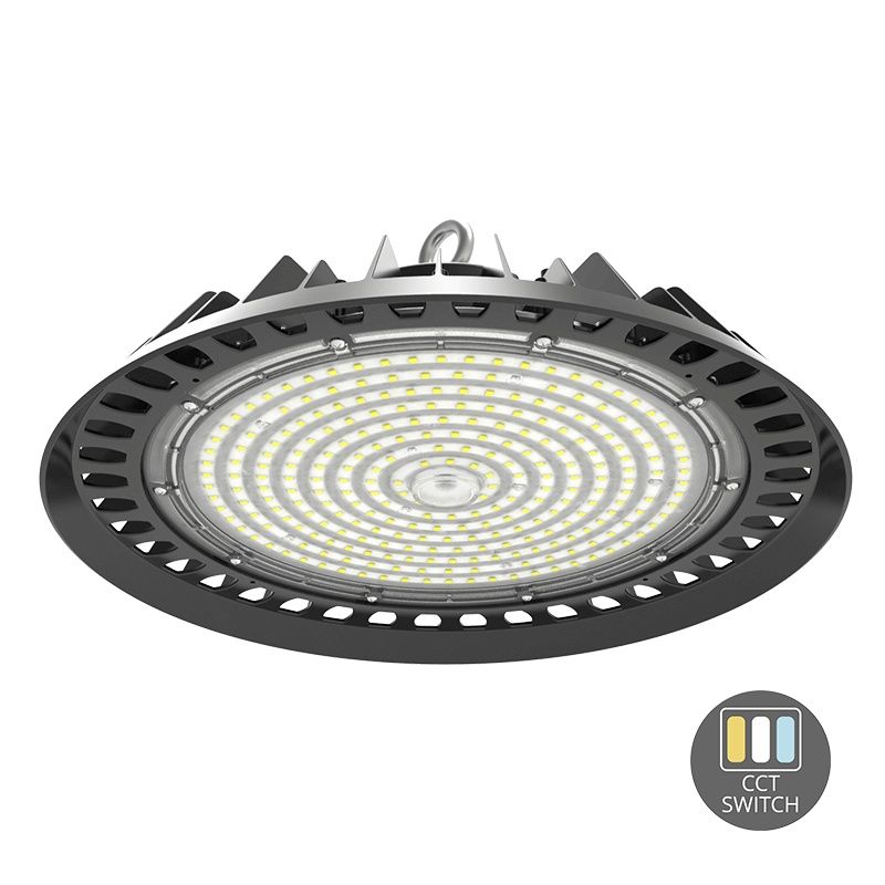 LED-UFO-Lampe - Acco - 120-160-200W - weißer Schalter - IP65