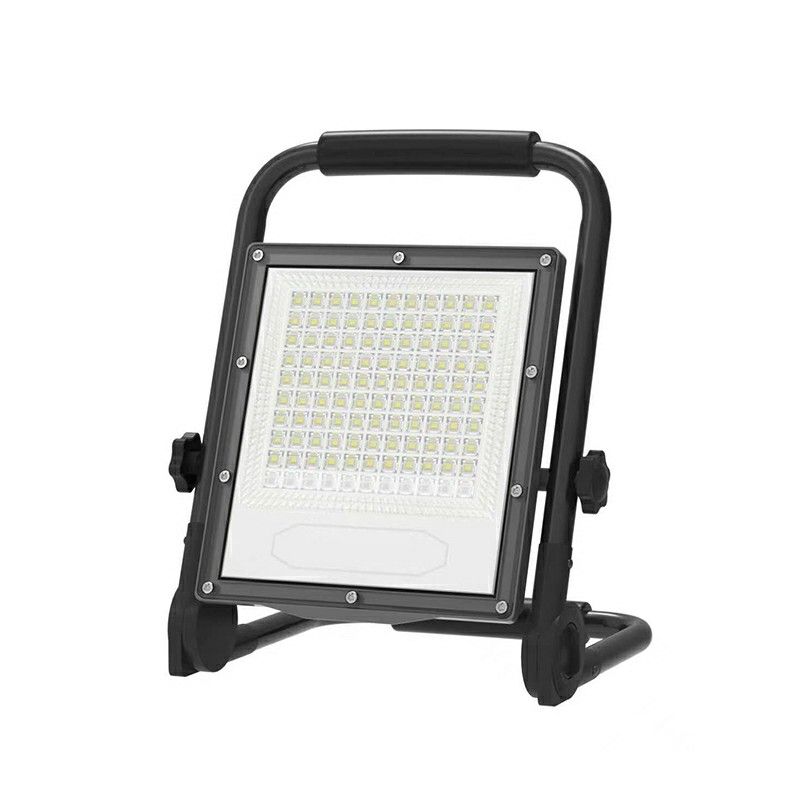 Schwarze Baulampe Aluminium, Jacob, 30W, 6500K LED, IP66