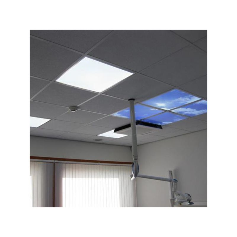 Fotodruck Wolke - Set aus 4 Acrylplatten mit Aufdruck, für 60x60 cm LED-Panels